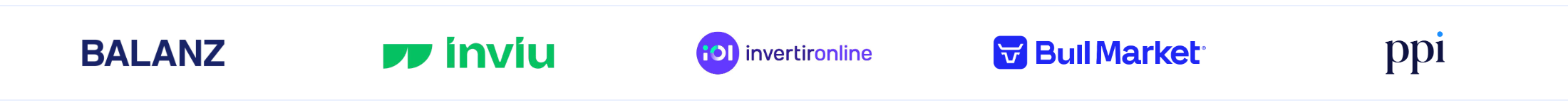 Balanz, Inviu, InvertirOnline, Bull Market y PPI